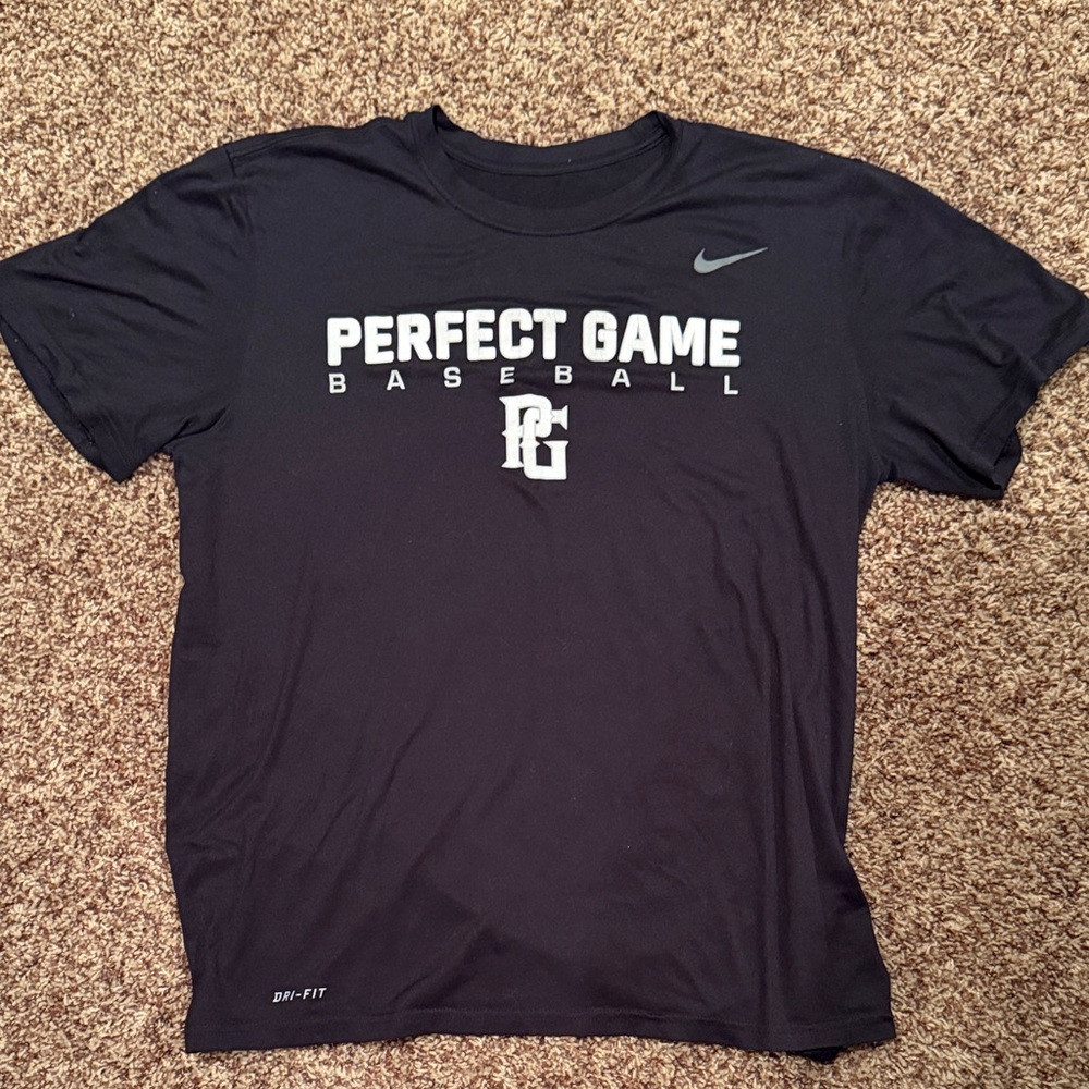 Nike Dri-FIT Black Perfect Game Baseball Tee